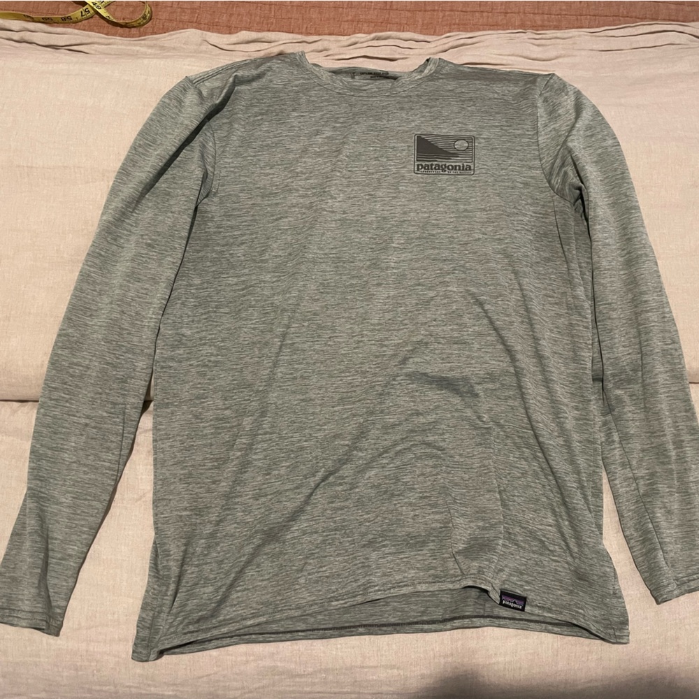 Patagonia Light Gray Capilene Baselayer